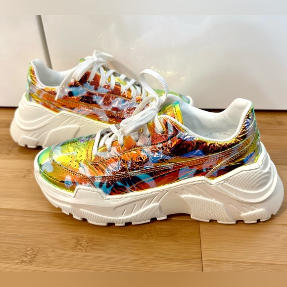 Joshua Sanders Zenith Camo Trainers - Picture 4 of 8